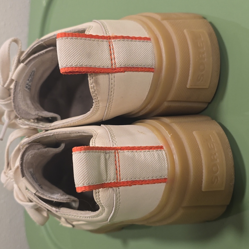 SOREL Cream Caribou X Sneakers Chunky Platform 8.5 - Picture 5 of 12